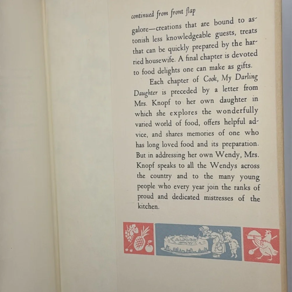 Cook‎ My Darling Daughter Cookbook